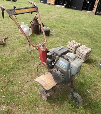 Lot 328 - A Honda powered rotavator
