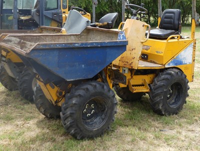 Lot 496 - A Thwaites 1 ton capacity dumper truck, direct...