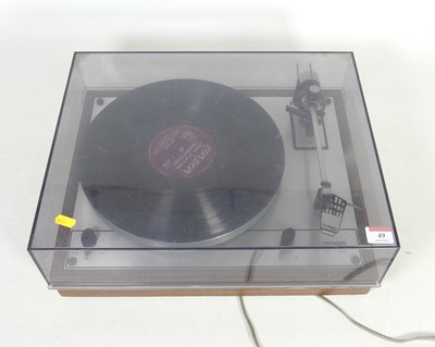 Lot 49 - A Thorens TD165 turntable, w. 43.5cm