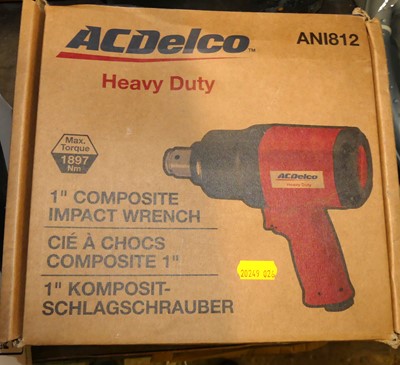 Lot 26 - An AC Delco heavy duty 1" composite impact...
