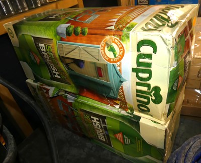 Lot 35 - Two boxed Cuprinol spray and brush to pump...
