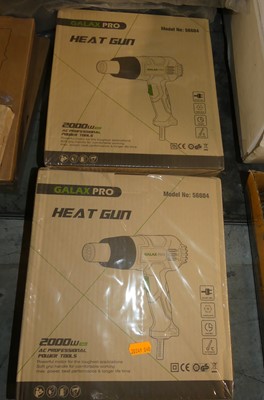Lot 40 - Two Galax Pro No.56604 heat guns