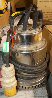 Lot 55 - A heavy duty 240 volt electric sump unit