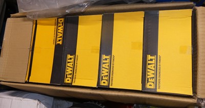 Lot 58 - Five boxes of Dewalt P3X 8.6 x 20mm collated pins