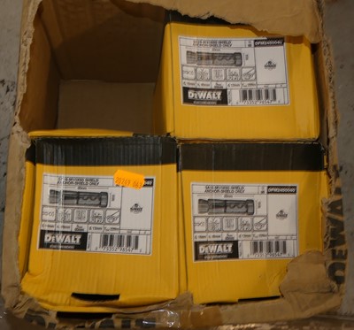 Lot 63 - Three boxes of Dewalt SA16 Shield Anchor...