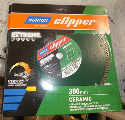 Lot 65 - A pair of Norton Clipper 300mm ceramic turbo...