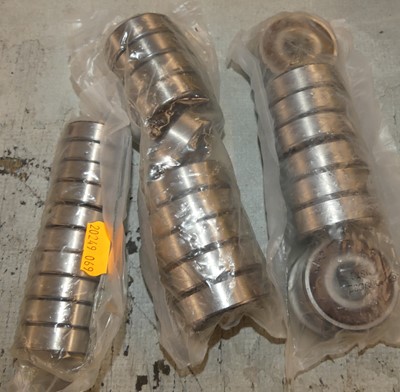 Lot 69 - Three packets of mixed sized bearings