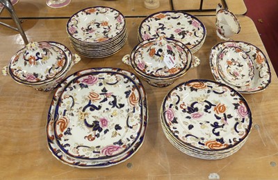 Lot 60 - A collection of Mason's 'Mandalay' pattern...