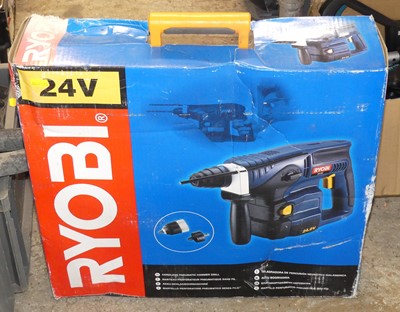 Lot 113 - A Ryobi 24volt battery operated cordless...