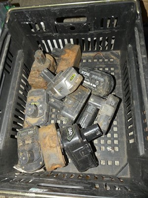 Lot 129 - A quantity of Ryobi and similar 18volt lithium...
