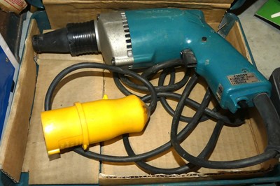 Lot 153 - A Makita electric TEK drywall screw gun