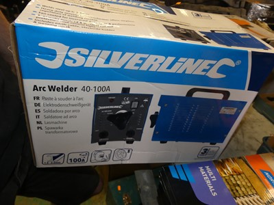 Lot 155 - A Silver Line arc welder No.40-100A (boxed)