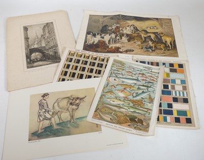 Lot 63 - A collection of book plates, to include...