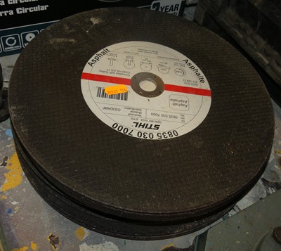 Lot 157 - A quantity of Stihl asphalt cutting discs