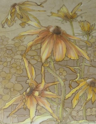 Lot 505 - R Carpenter, untitled, watercolour, signed &...