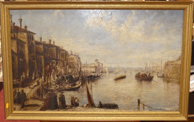 Lot 510 - 20th century school - The Grand Canal, Venice,...