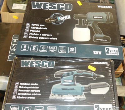 Lot 167 - A Wesco spray gun; and a Wesco WS4168...