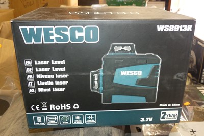 Lot 169 - A Wesco WS8913K laser level