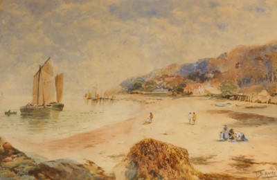 Lot 518 - Thomas Bush Hardy (1842-1897) - The Harbour,...