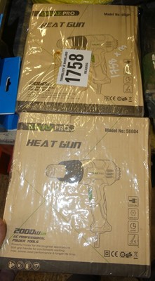 Lot 180 - Two boxes of Galax Pro 56604 heat guns