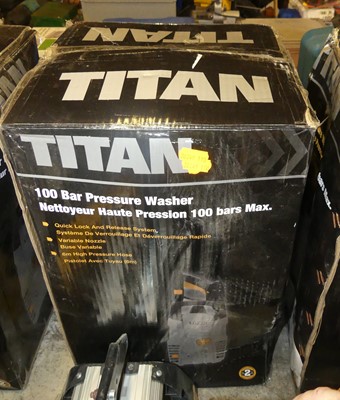 Lot 191 - A Titan 100 bar pressure washer