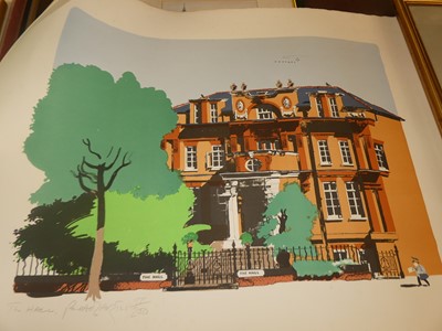 Lot 539 - Paul Hogarth OBE RA (1917-2001) - The Hall,...