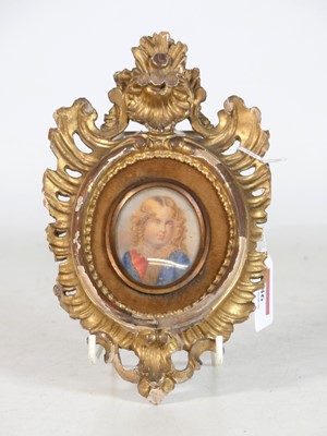 Lot 86 - Italian school (19th century), miniature...