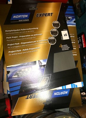 Lot 229 - A Norton Expert quantity of car polish...
