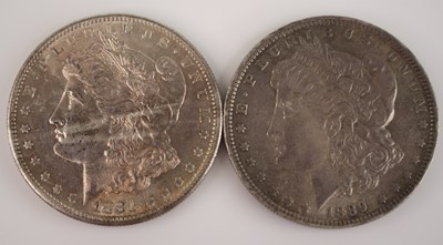 Lot 25 - United States of America, 1881 Morgan dollar,...