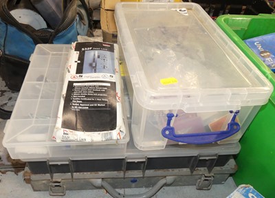 Lot 241 - A quantity of mixed screws, dead locks and...