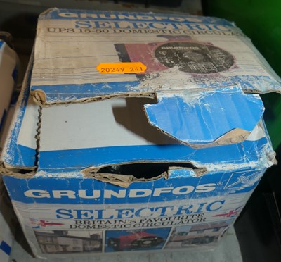 Lot 242 - A Grundfos UPS-50 single phase 240volt pump