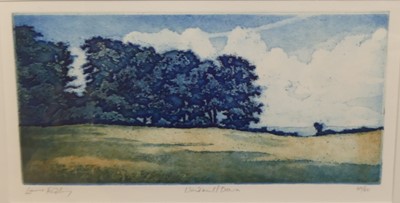 Lot 546 - Katherine Madil - Ferry, lithograph, signed,...