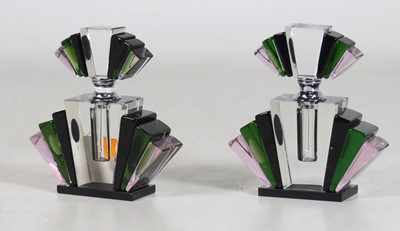 Lot 92 - A pair of reproduction Art Deco style scent...