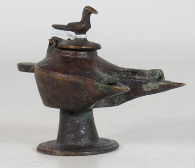 Lot 93 - A reproduction bronzed metal Byzantine style...