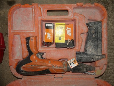 Lot 262 - A Spitfire P370 nail gun, in plastic case