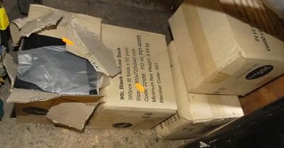 Lot 271 - A quantity of 90 litre black refuse sacks