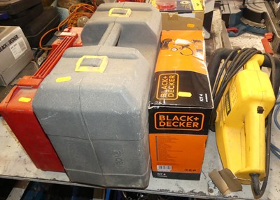 Lot 275 - A Dewalt hedge-cutter; a Black & Decker spray...