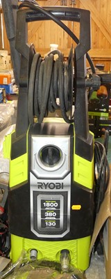 Lot 284 - A Ryobi 1800 motor power heavy duty pressure...