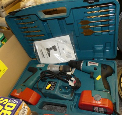 Lot 308 - A Boschmann quality 18v cordless drill