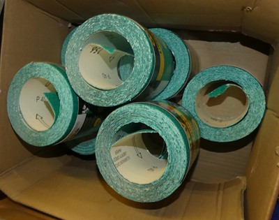 Lot 316 - A quantity of Oakey Liberty 40-grit sandpaper
