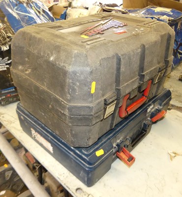 Lot 348 - A Milwaukee heavy duty circular saw; together...