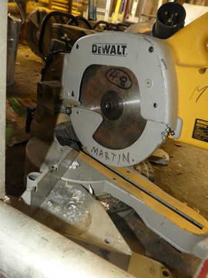 Lot 360 - A Dewalt mitre saw