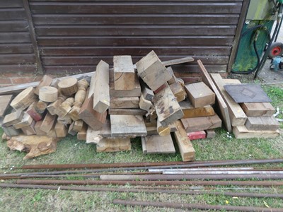 Lot 564 - A large quantity of hardwood, to include...