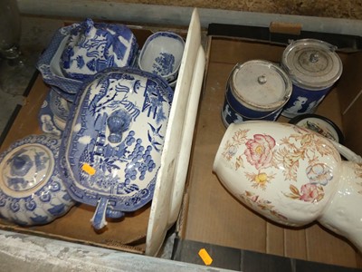 Lot 744 - Assorted ceramics, to include Staffordshire...