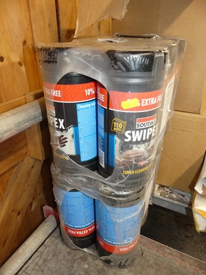 Lot 370 - Twelve various tubs of Soudal Swipex cleaning...