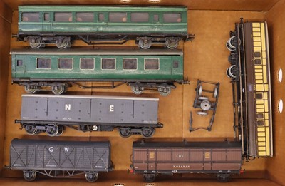 Lot 291 - A collection of various hand-built 0 gauge...
