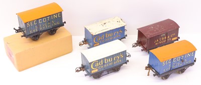Lot 146 - Five more unusual Hornby 0 gauge private owner...
