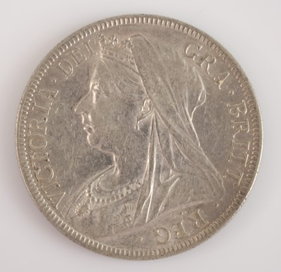 Lot 29 - Great Britain, 1896 half crown, obv: older...