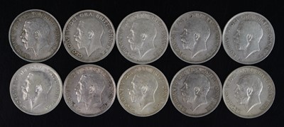 Lot 32 - Great Britain, 1912 half crown, obv: uncrowned...