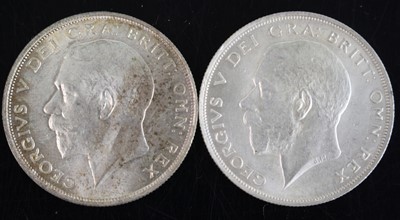 Lot 35 - Great Britain, 1924 half crown, obv: uncrowned...